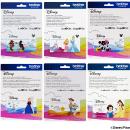 【6個セット】 スキャンカット用 ディズニー&トイ・ストーリー brother カットデータパターン集