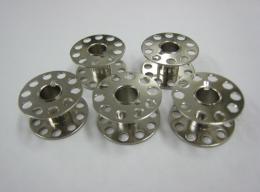 足踏みミシン専用半回転釜金属ボビン5個入り-AHB5H